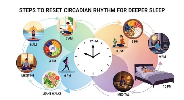 How to Reset Circadian Rhythm for Deeper Sleep Easily