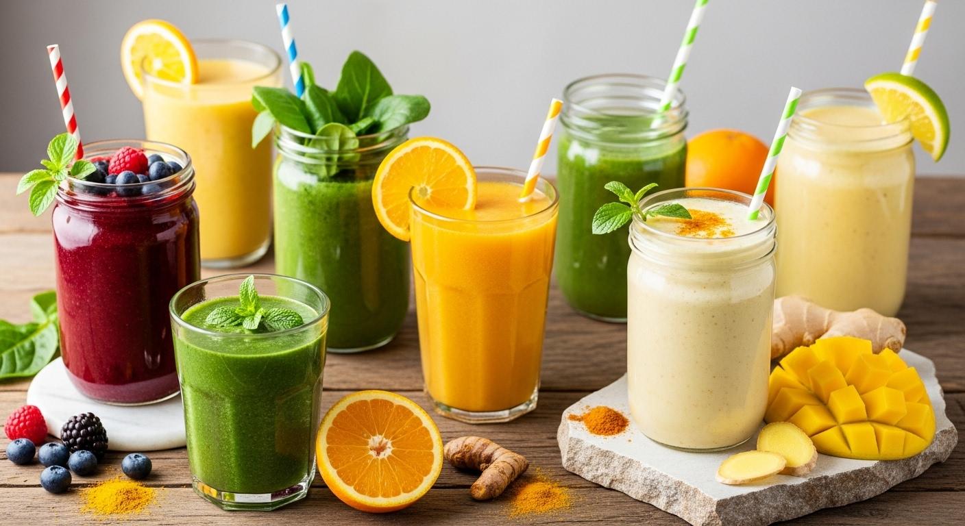 Smoothie Recipes for Boosting Immunity Naturally