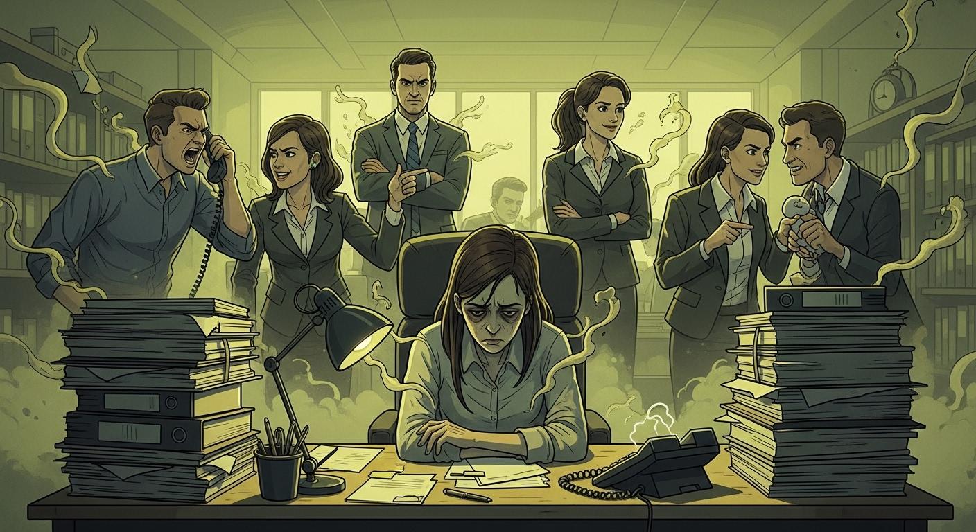 Toxic Workplace Behaviors That Trigger Chronic Stress