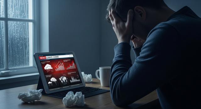 Climate News Triggers Anxiety and Stress: How to Cope